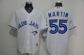 Toronto Blue Jays #55 Russell Martin White New Cool Base Stitched Baseball Jersey,baseball caps,new era cap wholesale,wholesale hats